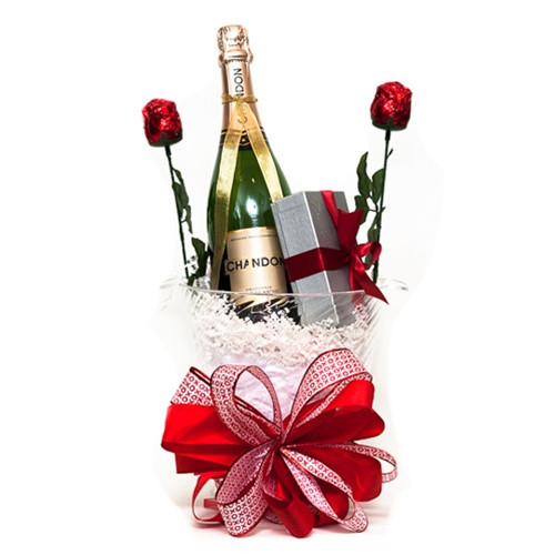 Champagne Gift Basket Ideas
 Romantic Champagne Gift Basket