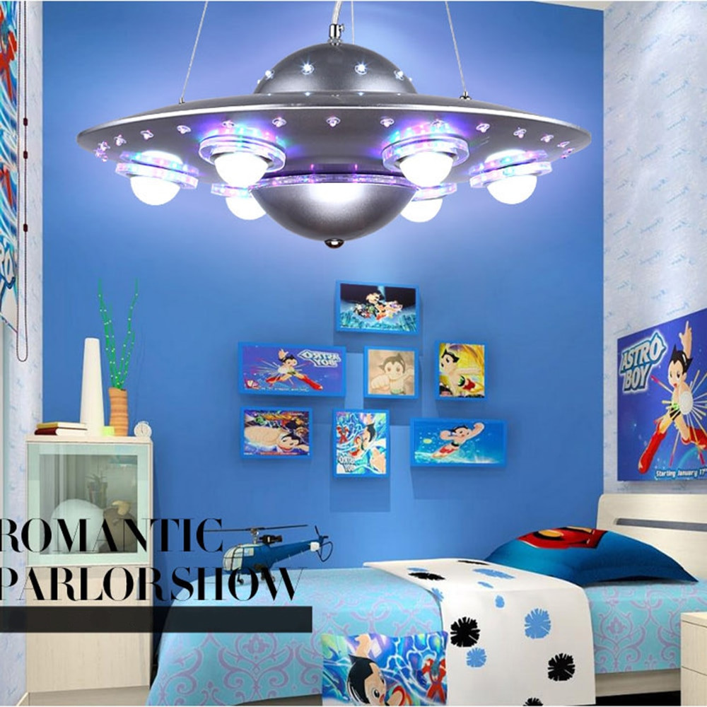 Chandelier Kids Room
 Aliexpress Buy Colorful Remote Control UFO Spaceship