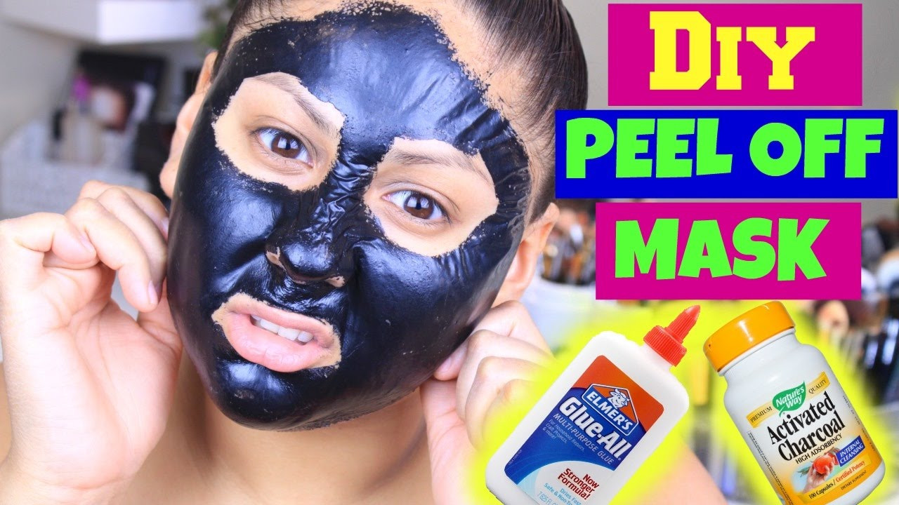 Charcoal Peel Off Mask DIY
 DIY Black Head Peel off Mask using Activated Charcoal