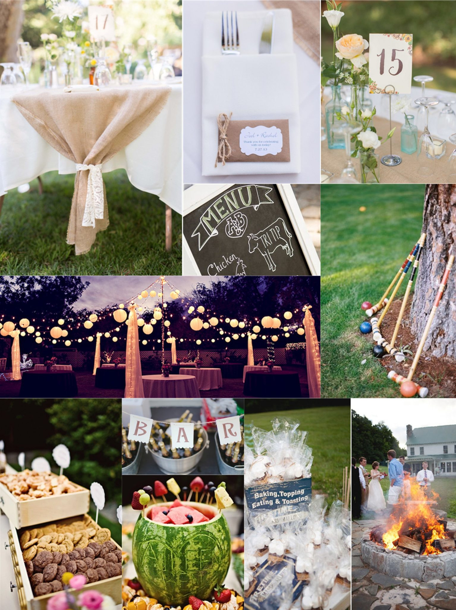 Cheap Backyard Party Ideas
 Essential Guide to a Backyard Wedding on a Bud