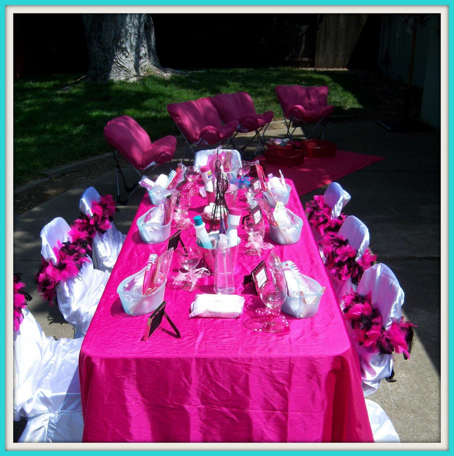 Cheap Birthday Party Ideas For Teens
 Party Table Decoration Ideas for little girls