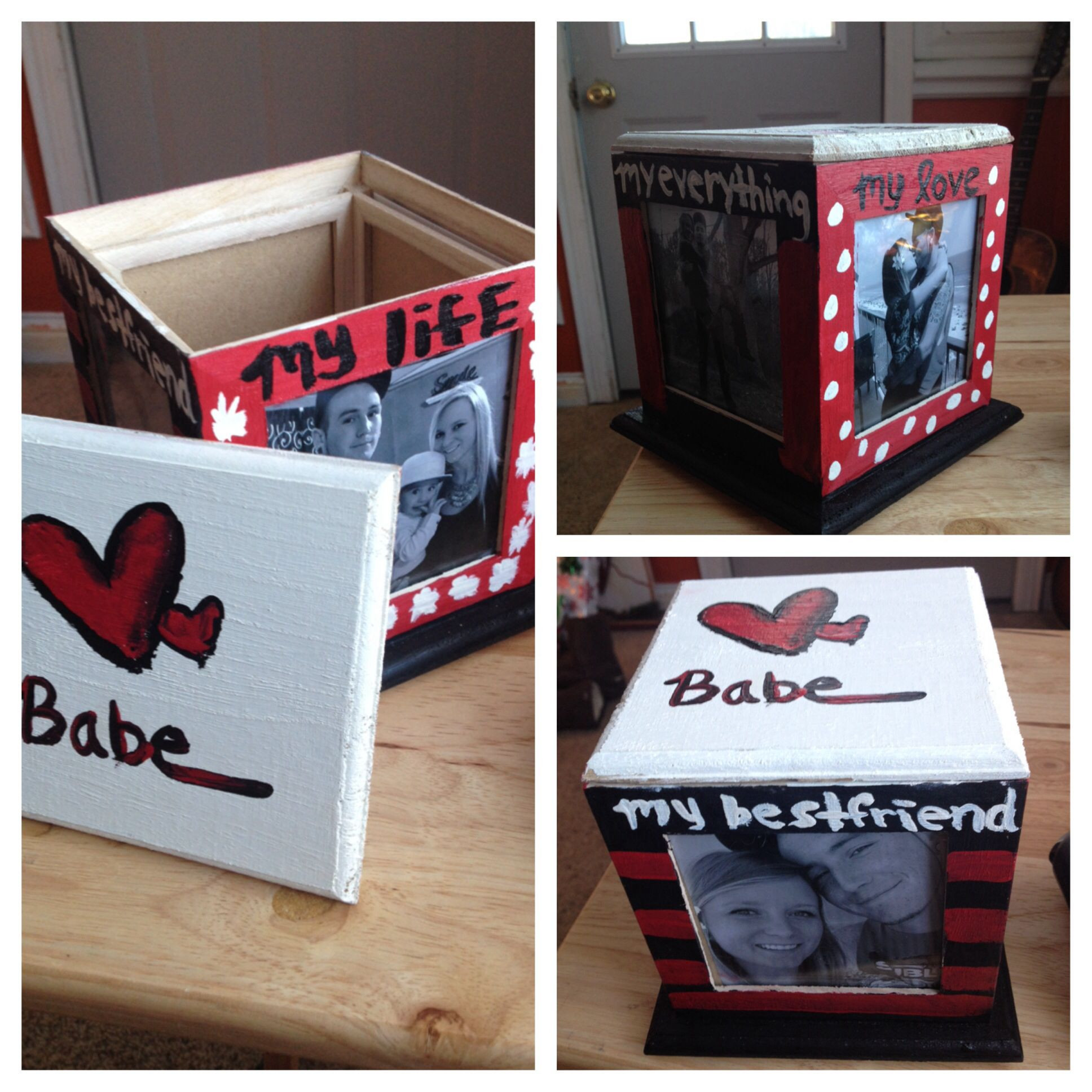 Cheap Christmas Gift Ideas For Boyfriend
 Cheap DIY present for boyfriend made this for Dan for