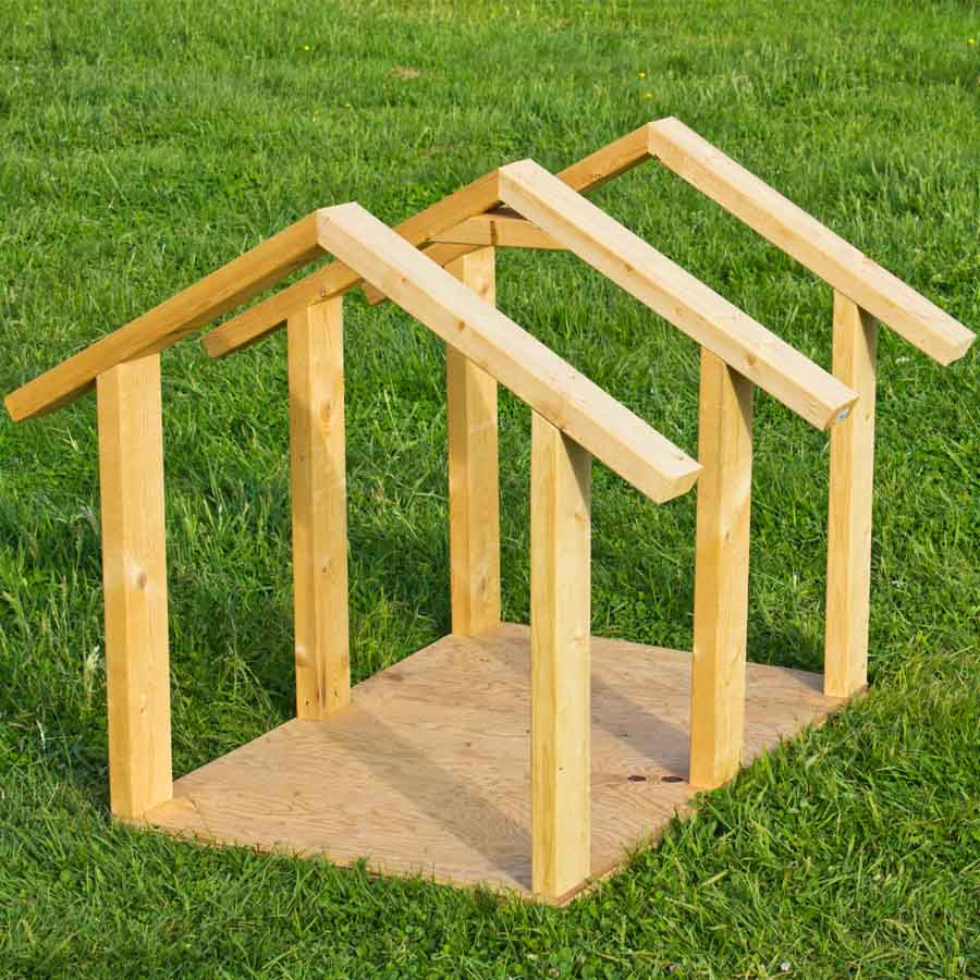 Cheap DIY Dog House
 How to Build a Cheap Wooden Dog House Paw Castle
