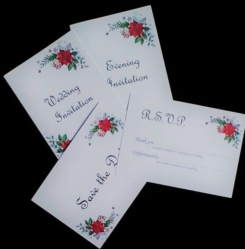 Cheap DIY Wedding Invitations
 Cheap DIY non personalised wedding invitation sets printed
