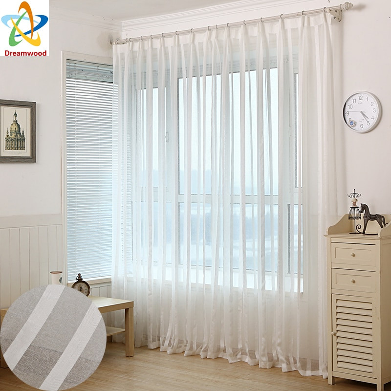 Cheap Living Room Curtains
 Cheap Solid Colors Tulle Window Curtains For Living Room