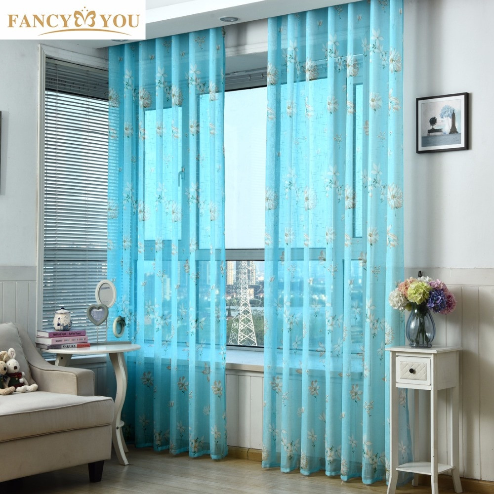 Cheap Living Room Curtains
 curtains voile kitchen window living room curtains and