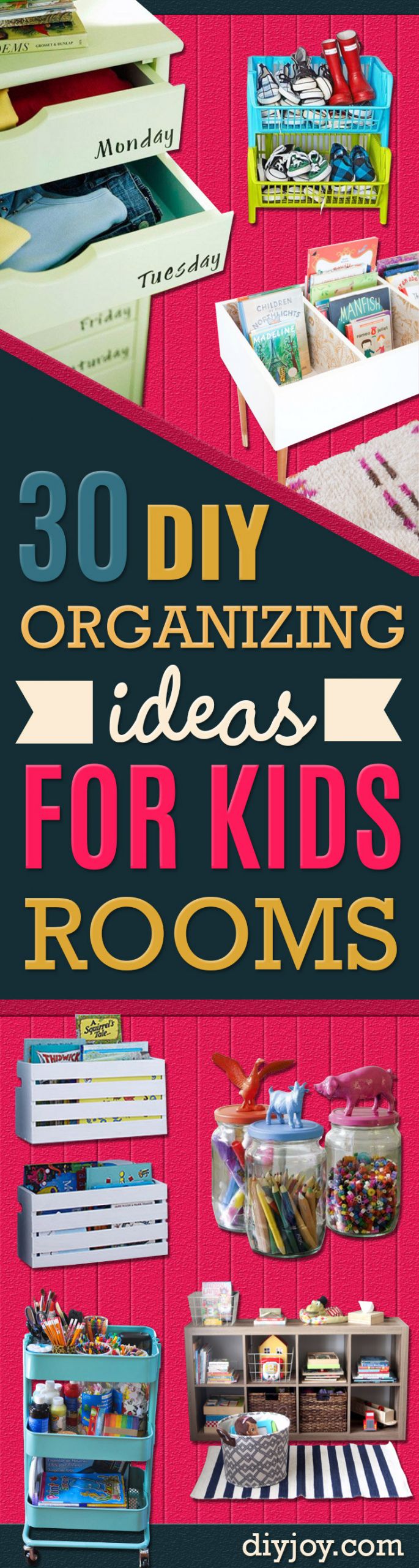 Cheap Organizing Ideas For Kids Rooms
 30 DIY Organizing Ideas for Kids Rooms