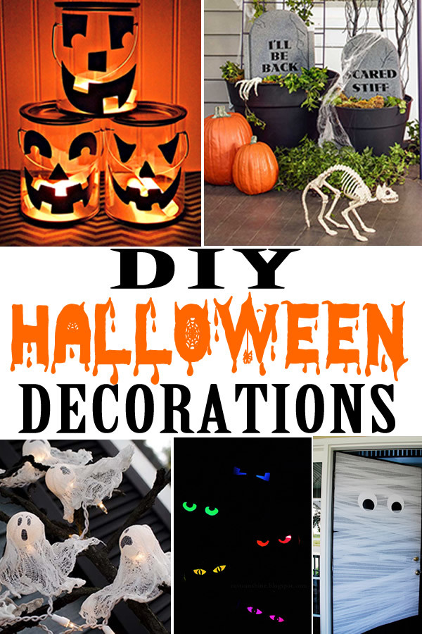 Cheap Outdoor Halloween Decorations
 DIY Halloween Decorations