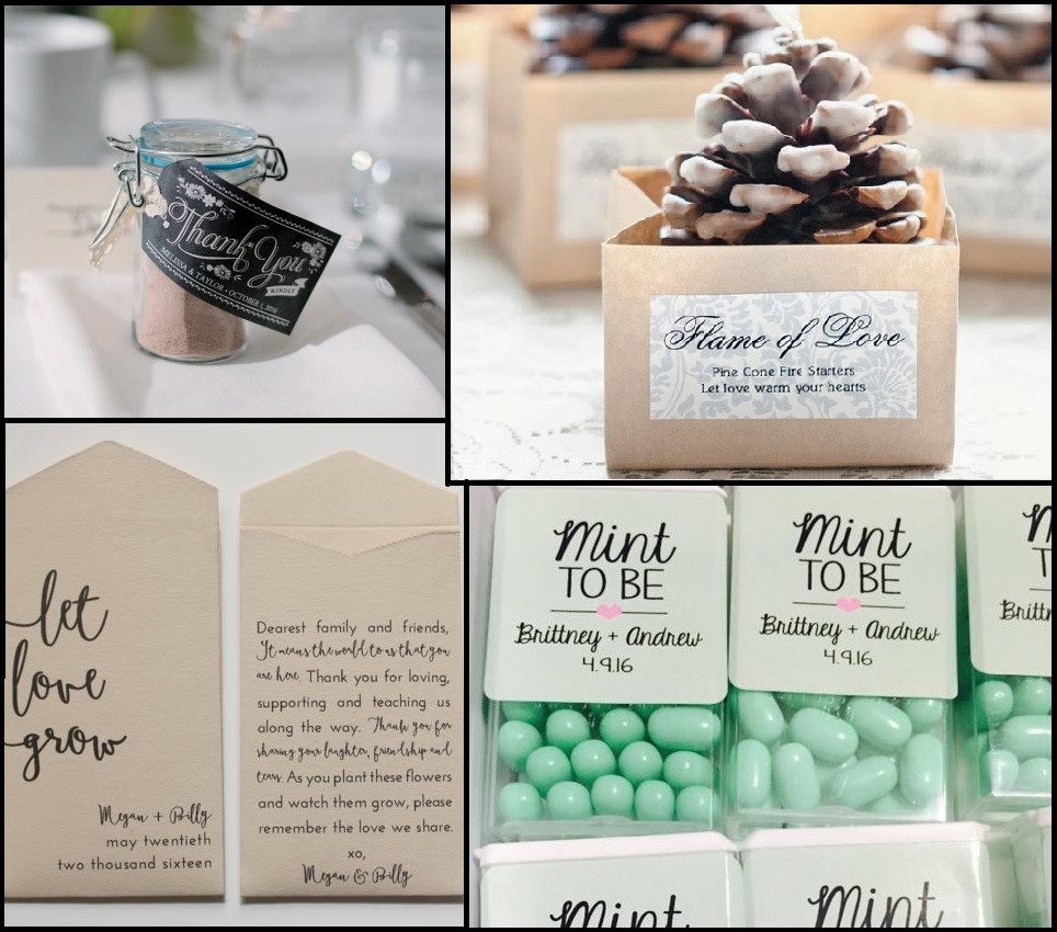 Cheap Wedding Favor Ideas DIY
 Cheap DIY Wedding Favor Ideas