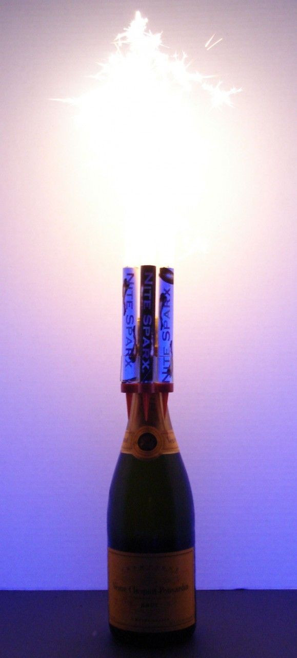 Cheap Wedding Sparklers Free Shipping
 Champagne bottle sparklers with free sparkler clips free