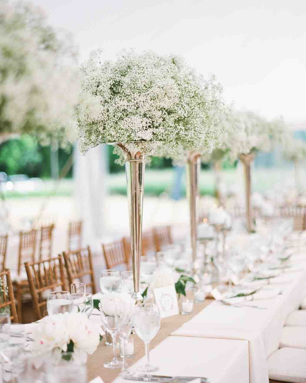 Cheap Wedding Table Decorations
 Affordable Wedding Centerpieces That Still Look Elevated