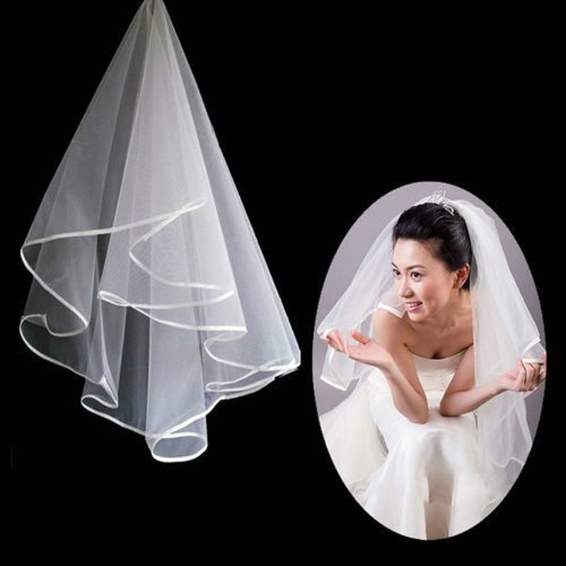 Cheap Wedding Veils For Sale
 New Hot Sale In Stock Cheap Bridal Veil Wholesale Wedding