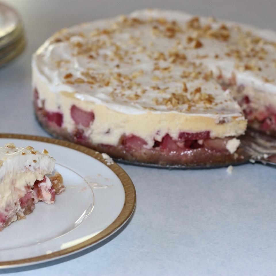 Cheesecake Recipe Allrecipes
 Rhubarb cheesecake recipe All recipes UK
