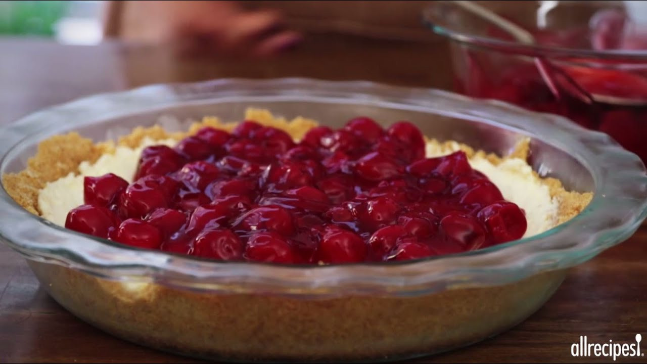 Cheesecake Recipe Allrecipes
 How to Make Unbaked Cherry Cheesecake