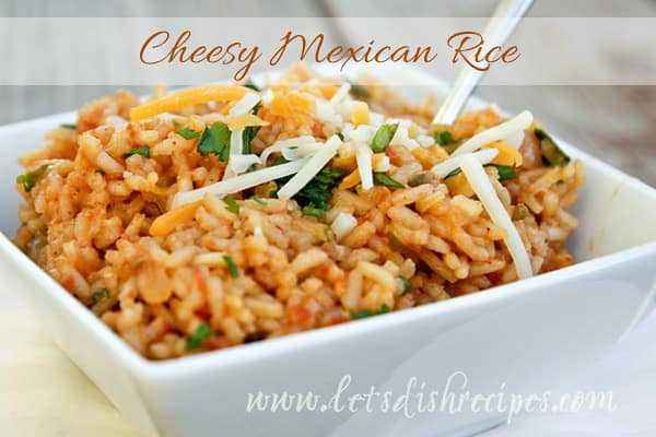 Cheesy Mexican Rice
 Cheesy Mexican Rice — Let s Dish Recipes