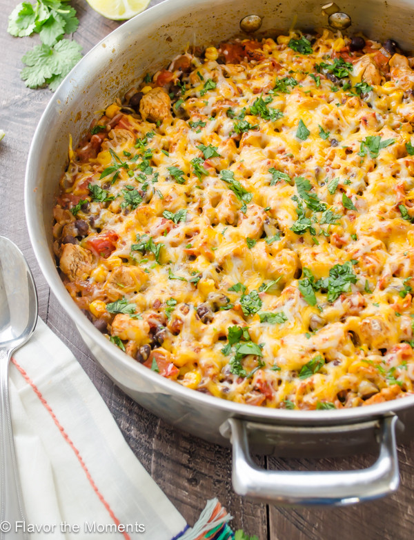 Cheesy Mexican Rice
 30 Minute Cheesy Mexican Rice Skillet Flavor the Moments