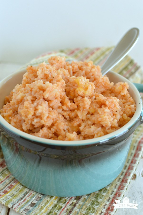 Cheesy Mexican Rice
 Cheesy Spanish Rice Pressure Cooker Little Dairy