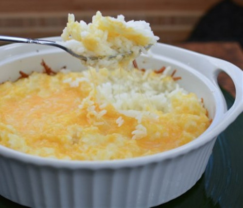 Cheesy Side Dishes
 Cheesy Rice Side Dish recipe