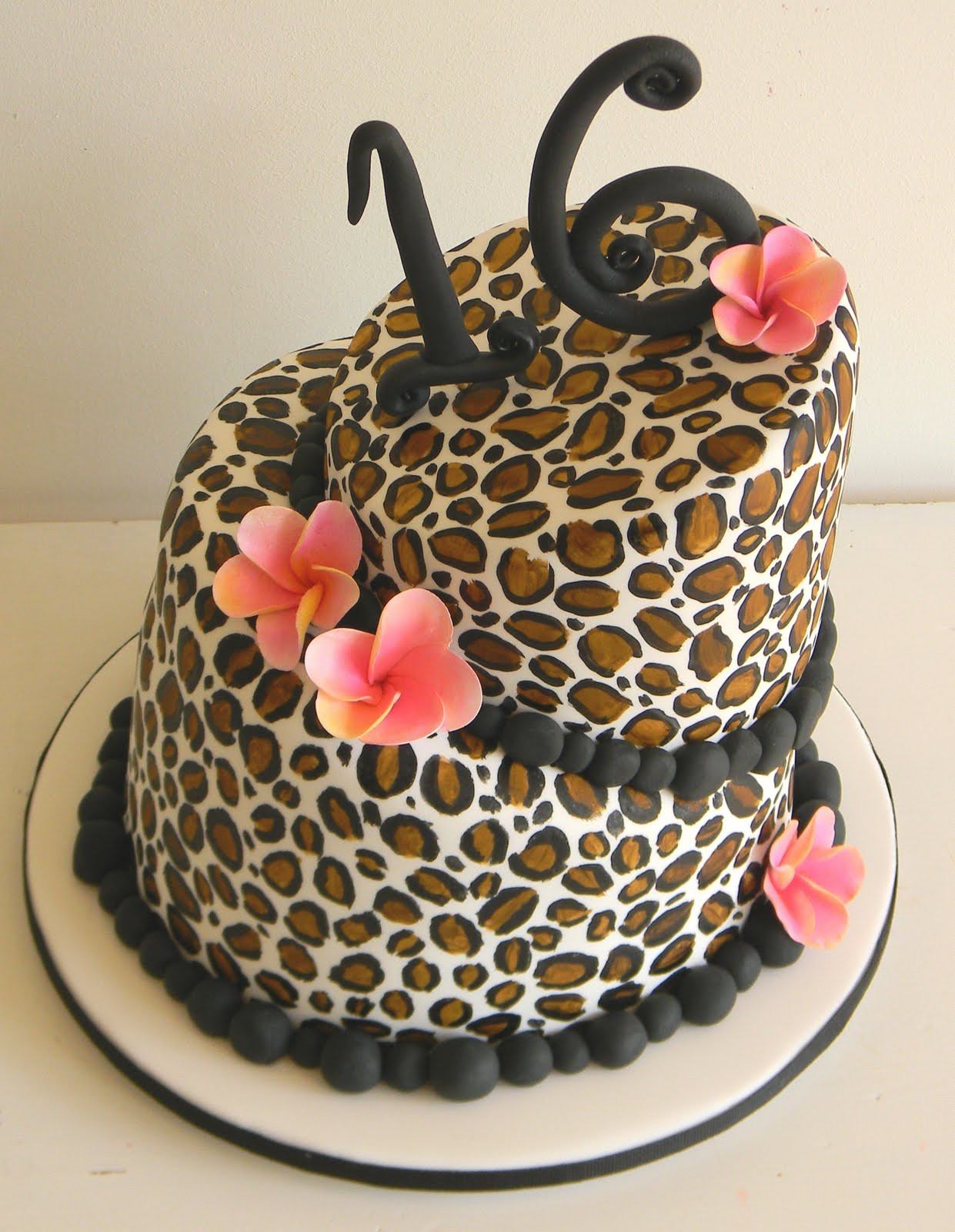 Cheetah Birthday Cake
 Just call me Martha Hollywood cake and Topsy turvy