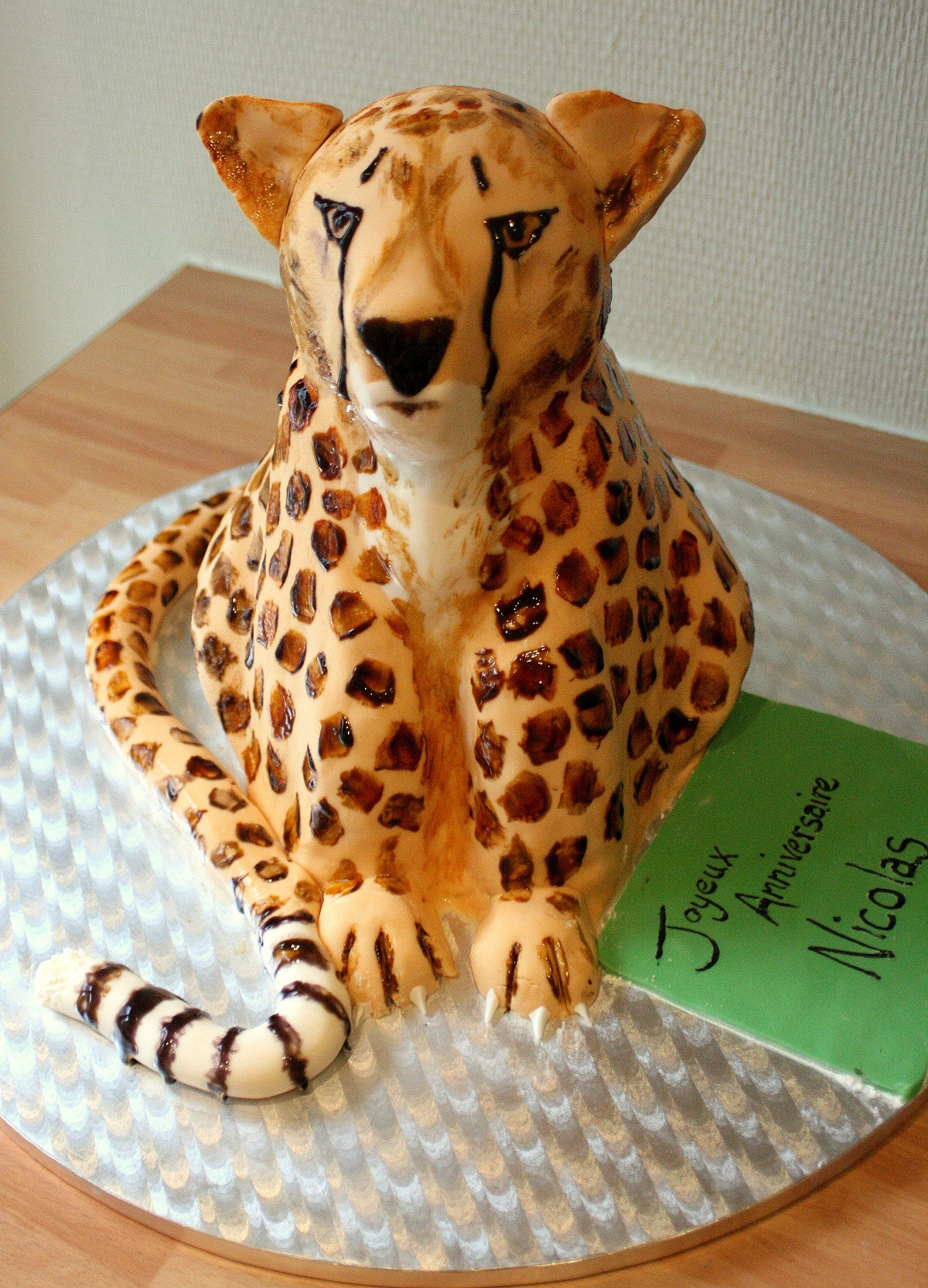 Cheetah Birthday Cake
 Cheetah Cakes – Decoration Ideas
