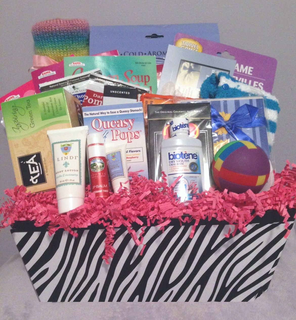 Chemo Gift Basket Ideas
 Women s Chemo Basket