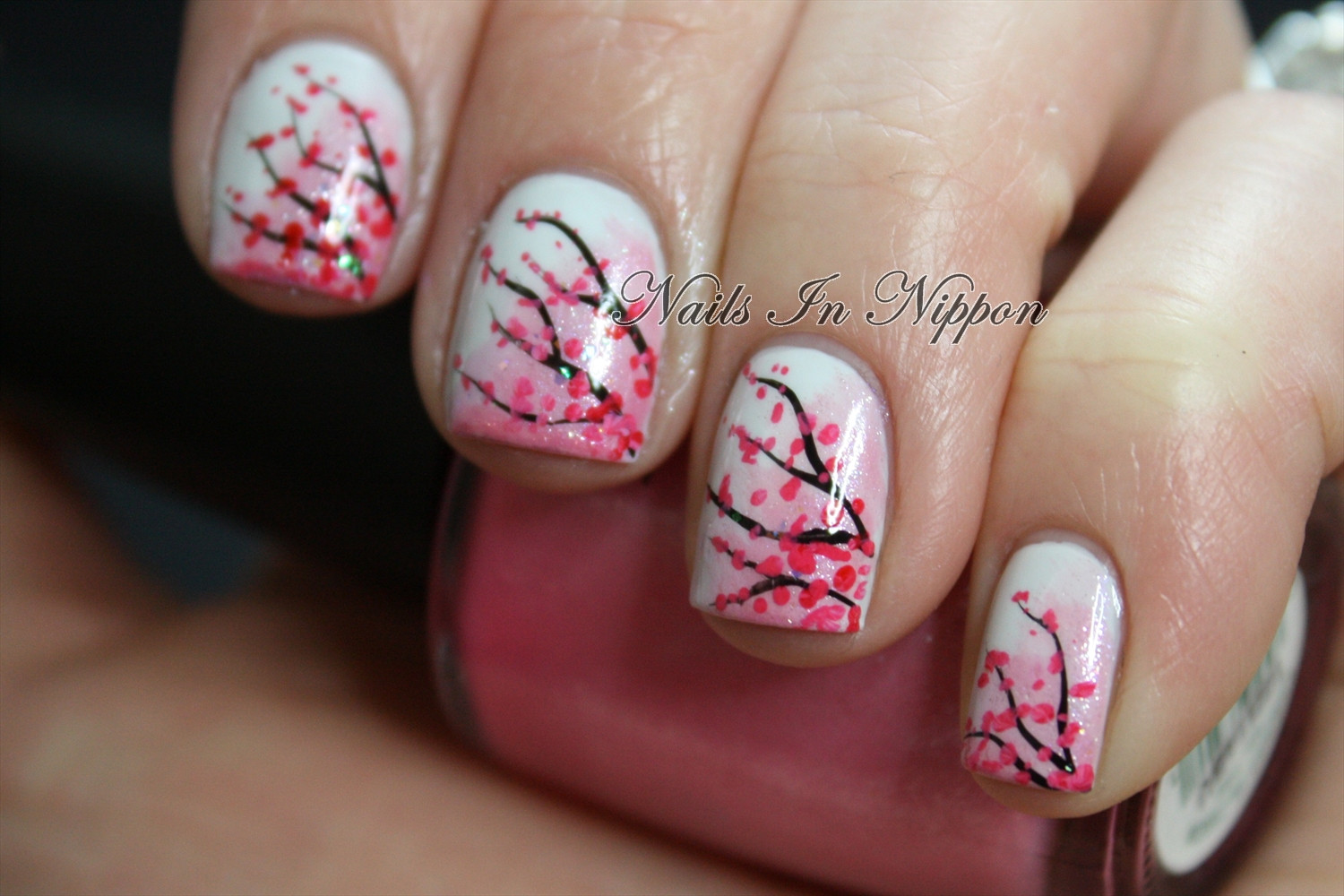 Cherry Blossom Nail Art
 Nails In Nippon Cherry Blossoms