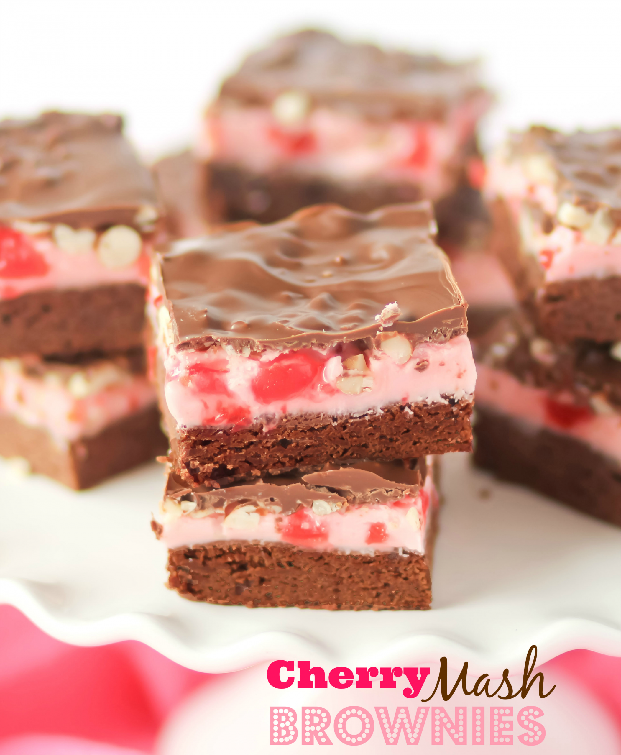 Cherry Mash Candy Recipes
 Cherry Mash Brownies Confessions of a Cookbook Queen