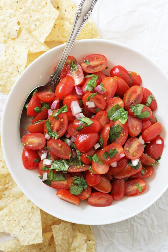 Cherry Tomatoes Salsa Recipes
 Fresh Cherry Tomato Salsa Cook Nourish Bliss