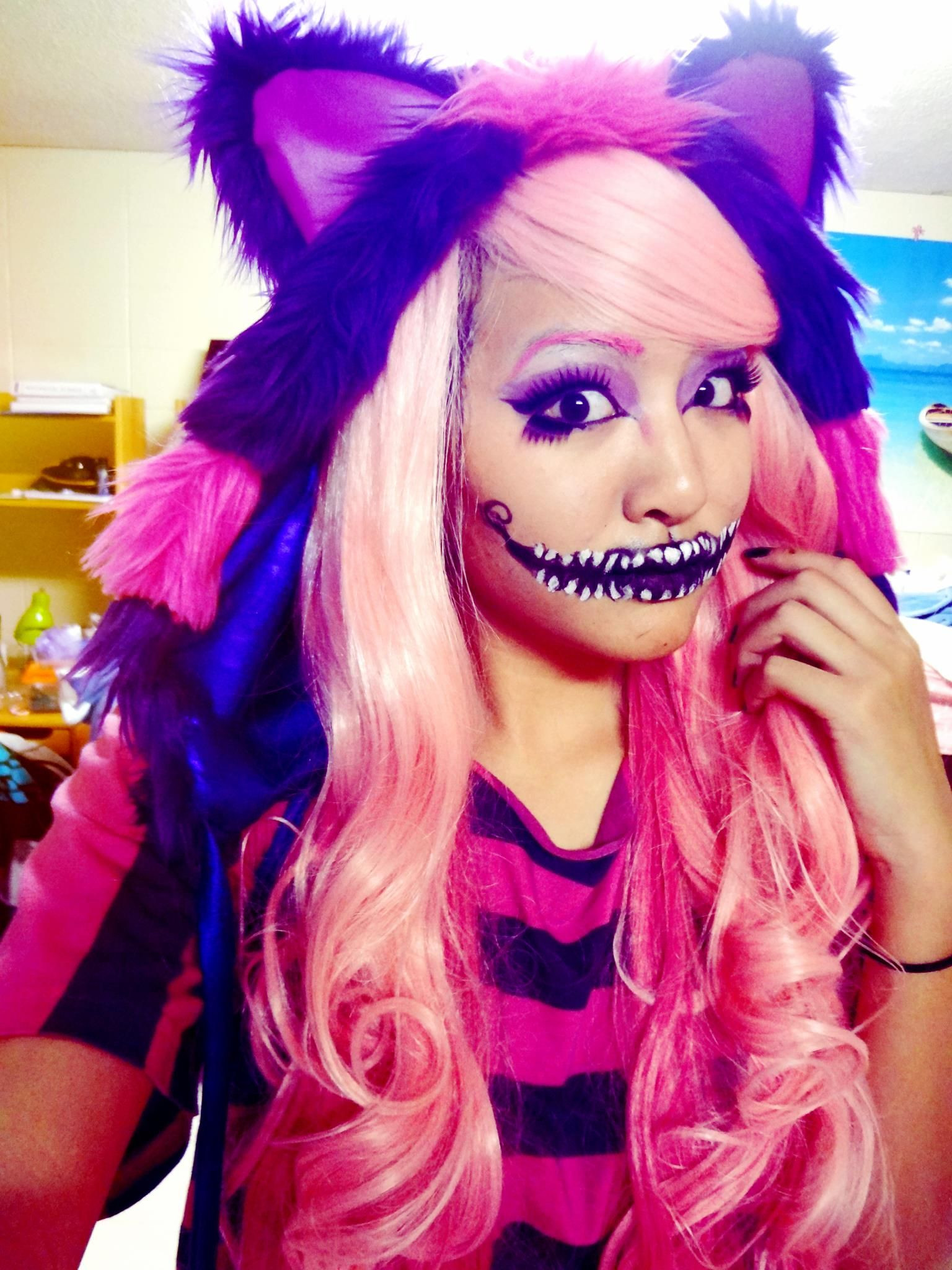 Cheshire Cat Costume DIY
 My Cheshire Cat costume from last year If you want to try