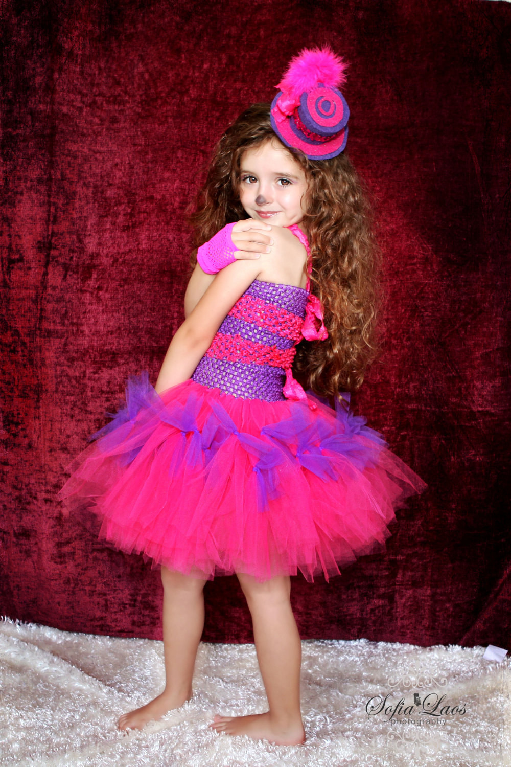 Cheshire Cat Costume DIY
 Cheshire cat inspired tutu outfit from Alice in wonderland