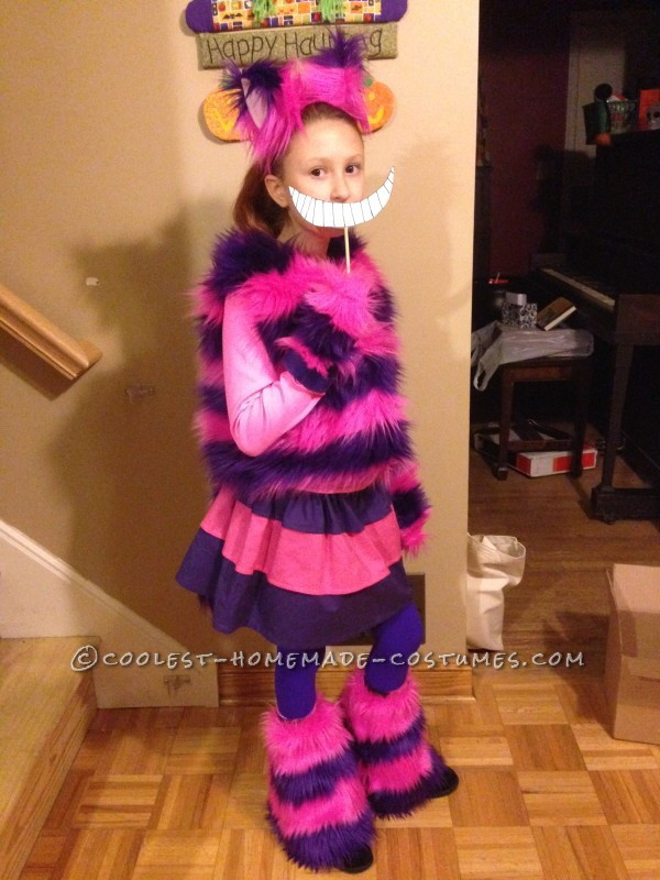 Cheshire Cat Costume DIY
 Cool Cheshire Cat Costume for a Hip Girl