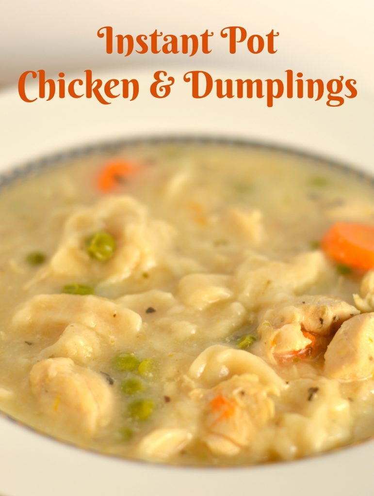 Chicken And Dumplings In Instant Pot
 Instant Pot Chicken And Dumplings Recipe Guide 4 Moms
