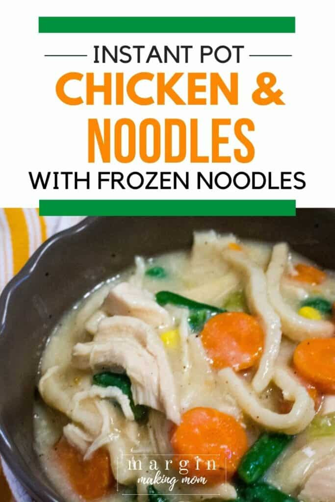 Chicken And Dumplings With Noodles
 Instant Pot Chicken and Dumplings with Noodles Margin
