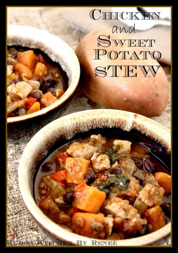 Chicken And Potato Stew
 Slow Cooker Chicken and Sweet Potato Stew ⋆ Kudos Kitchen