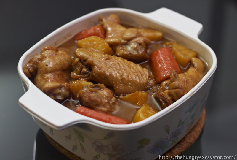 Chicken And Potato Stew
 The Hungry Excavator Soya Chicken and Potato Stew Recipe