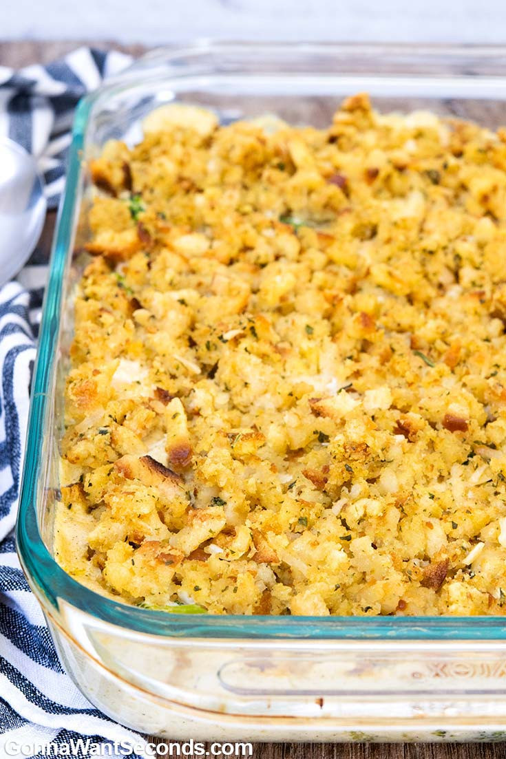 Chicken And Stuffing Bake Without Soup
 Chicken Stuffing Casserole Gonna Want Seconds