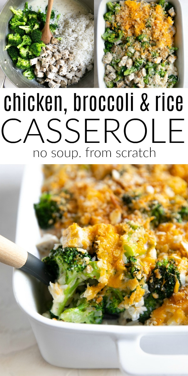 Chicken And Stuffing Bake Without Soup
 Chicken Broccoli Rice Casserole without Soup