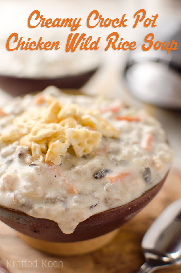 Chicken And Wild Rice Soup Crock Pot
 Creamy Crock Pot Chicken Wild Rice Soup Page 2 of 2