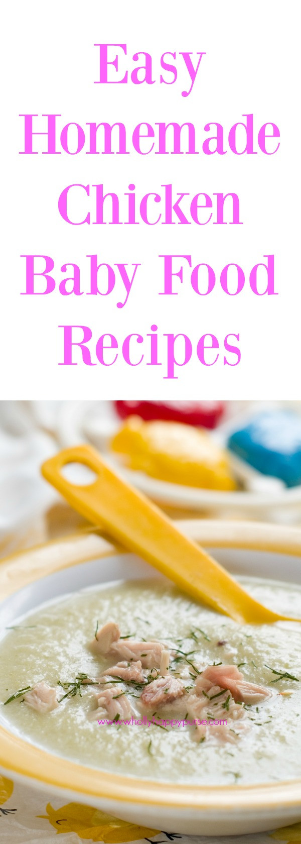 Chicken Baby Food Recipe
 Chicken Baby Food Recipes WHP