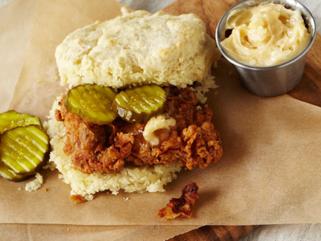 Chicken Biscuit Sandwich
 Fried Chicken Honey Butter and Biscuit Sandwiches Recipe