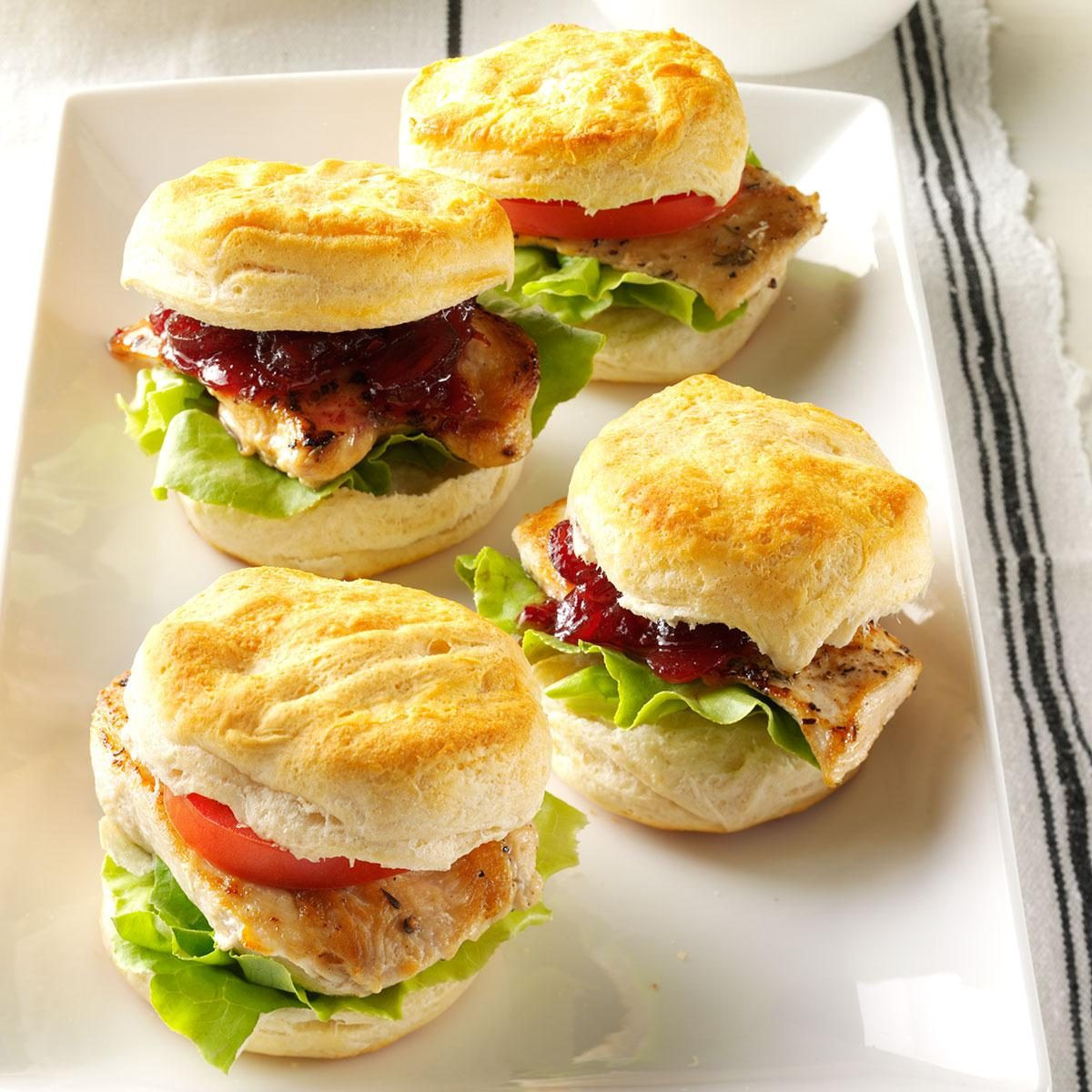 Chicken Biscuit Sandwich
 Mini Chicken & Biscuit Sandwiches