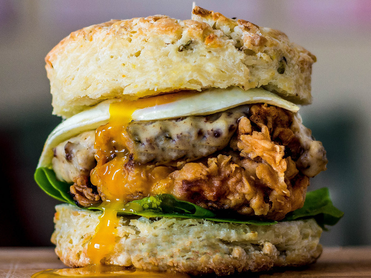 Chicken Biscuit Sandwich
 Start Your Day The Southern Way With The Ultimate