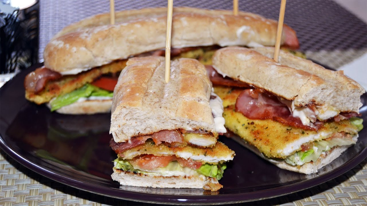 Chicken Breast Sandwiches Recipes
 Crispy Chicken & Bacon Sandwich Easy Sandwich Recipe