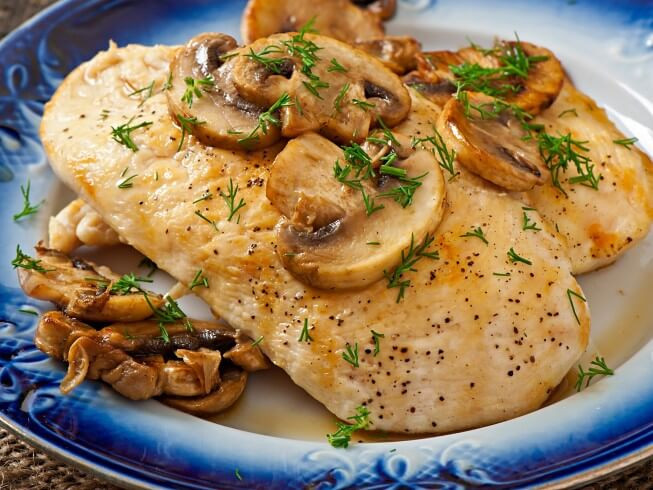 Chicken Breasts And Mushrooms Recipe
 Chicken Breasts With Mushrooms Recipe