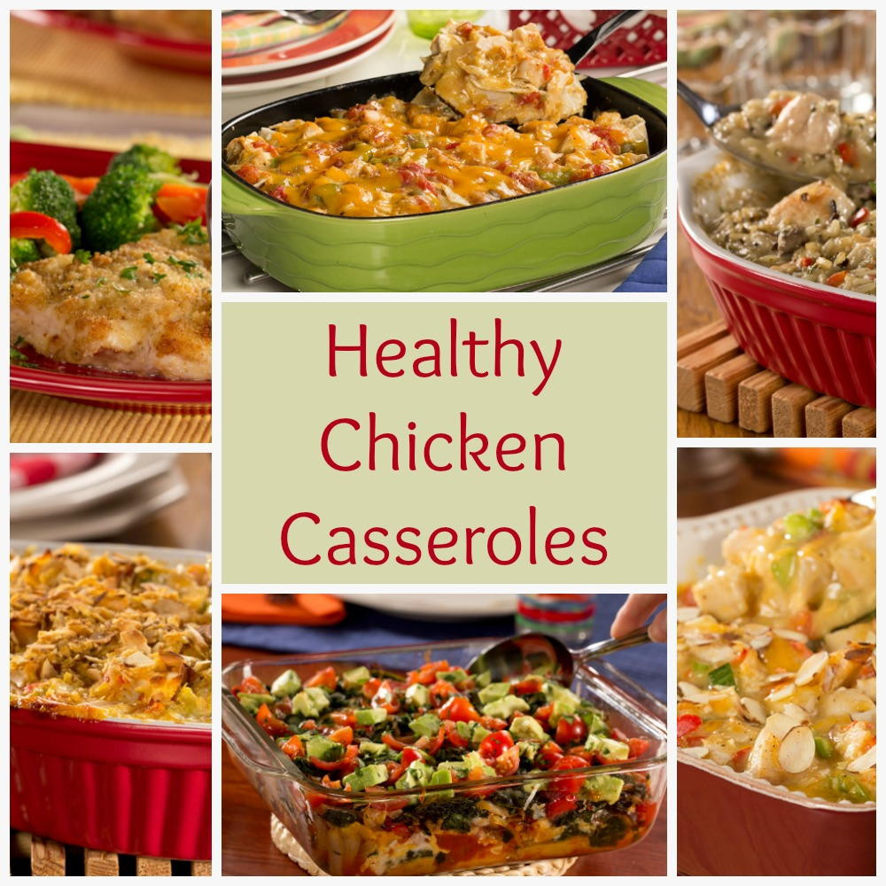 Chicken Casserole Dinners
 Healthy Chicken Casserole Recipes 6 Easy Chicken