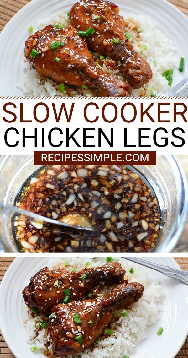 Chicken Legs In Slow Cooker
 Slow Cooker Honey Garlic Chicken Legs Recipes Simple