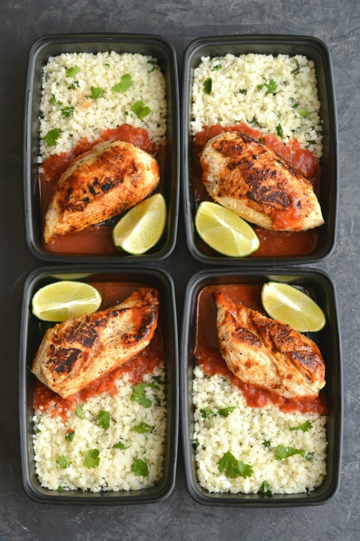 Chicken Low Carb Recipes
 Meal Prep Margarita Chicken Paleo Low Carb Skinny