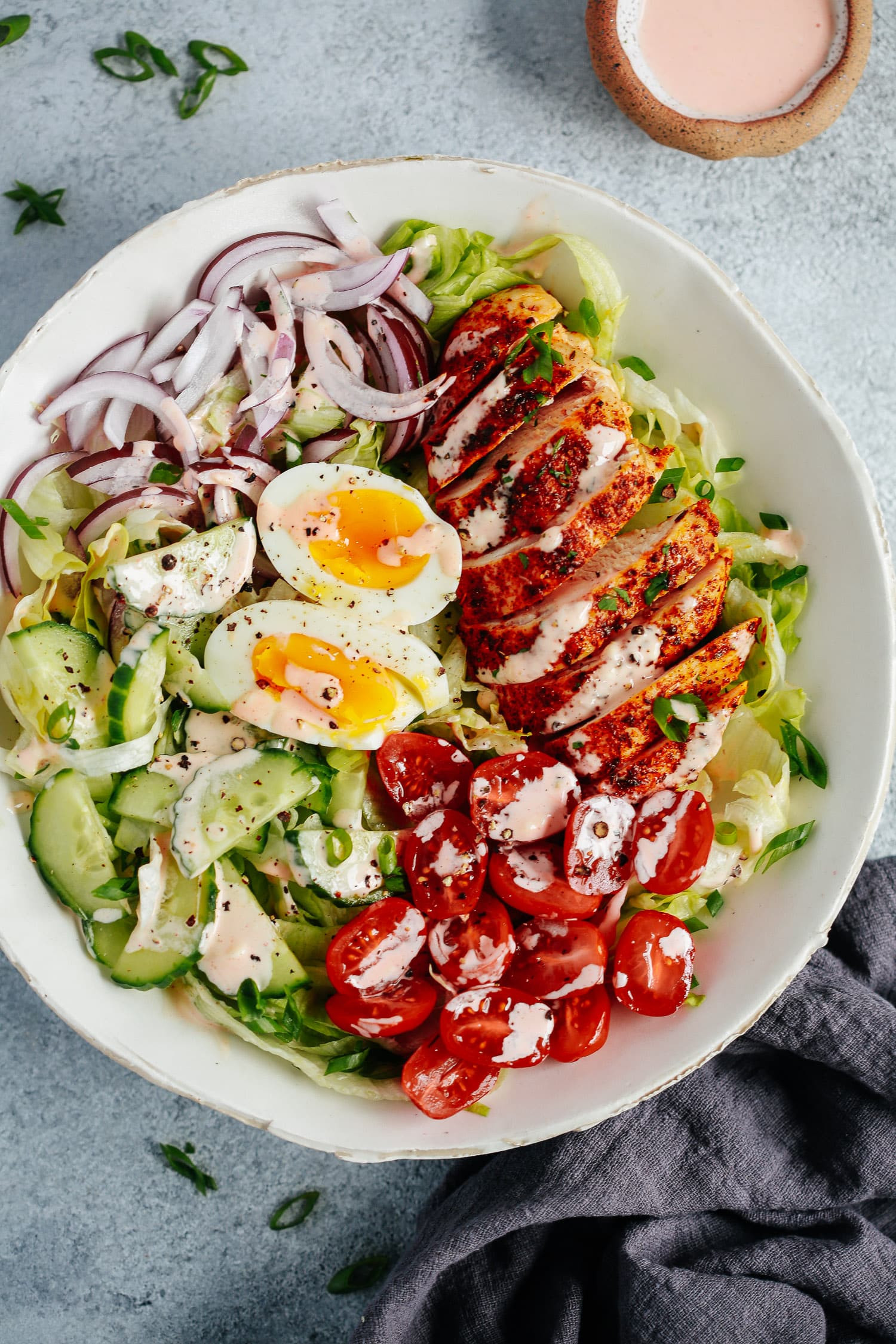 Chicken Mayo Salad
 Chicken Salad with Spicy Mayo Dressing Primavera Kitchen