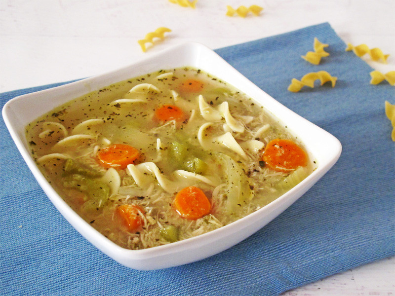 Chicken Noodle Soup For Baby
 Simple Homemade Chicken Noodle Soup – The Baby Steps Dietitian
