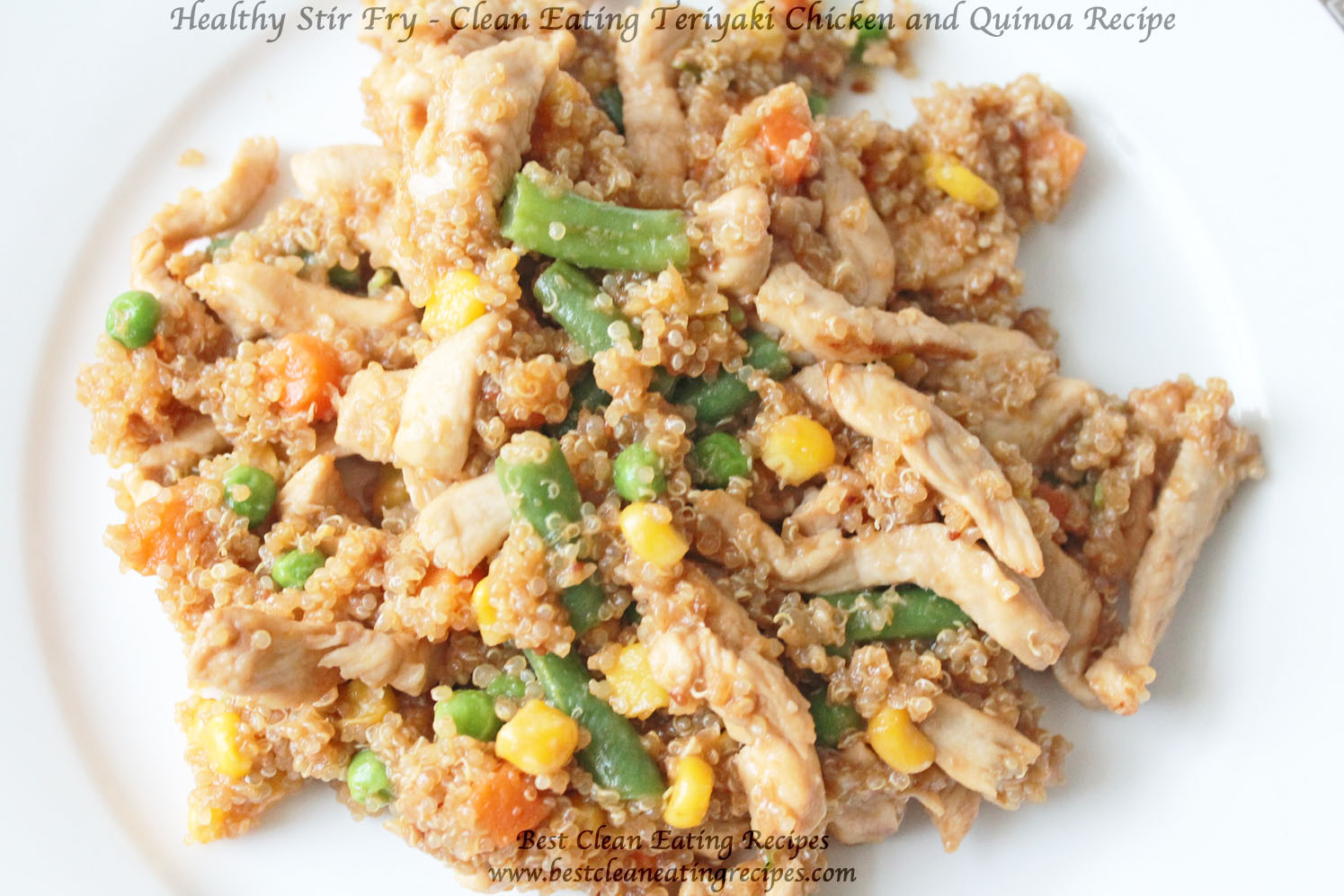 Chicken Quinoa Stir Fry
 Healthy Stir Fry with Chicken & Quinoa